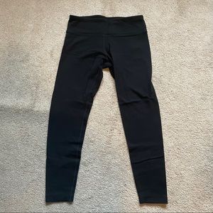 90 degree thick black leggings